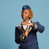 Langstreckenflug Flugbegleiter