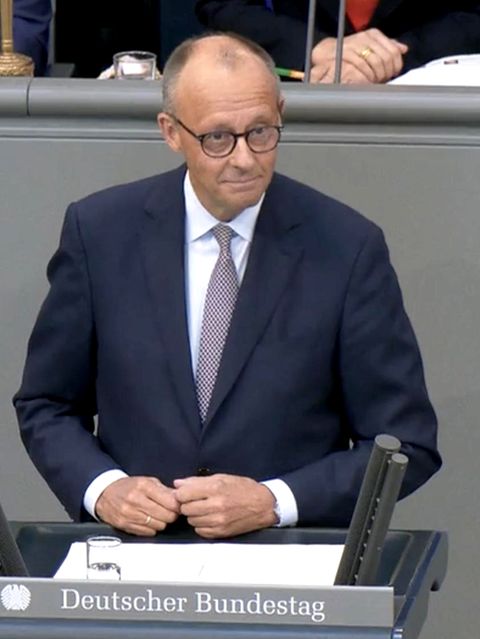 Merz im Bundestag