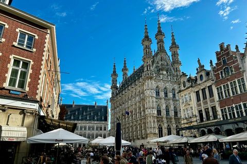 Der Große Markt in Löwen im Oktober 2024