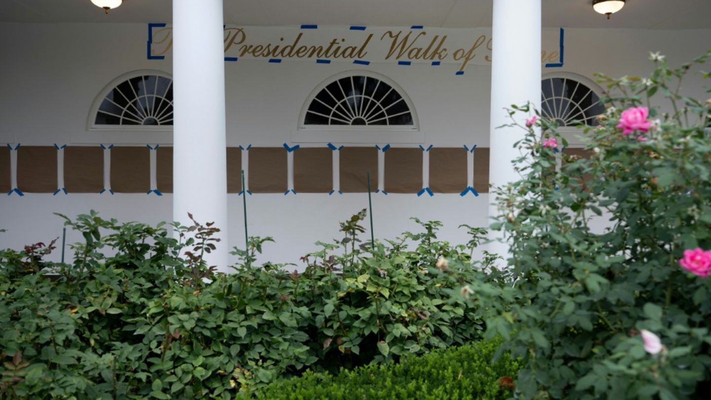 Der "Walk of Fame" im Weißen Haus