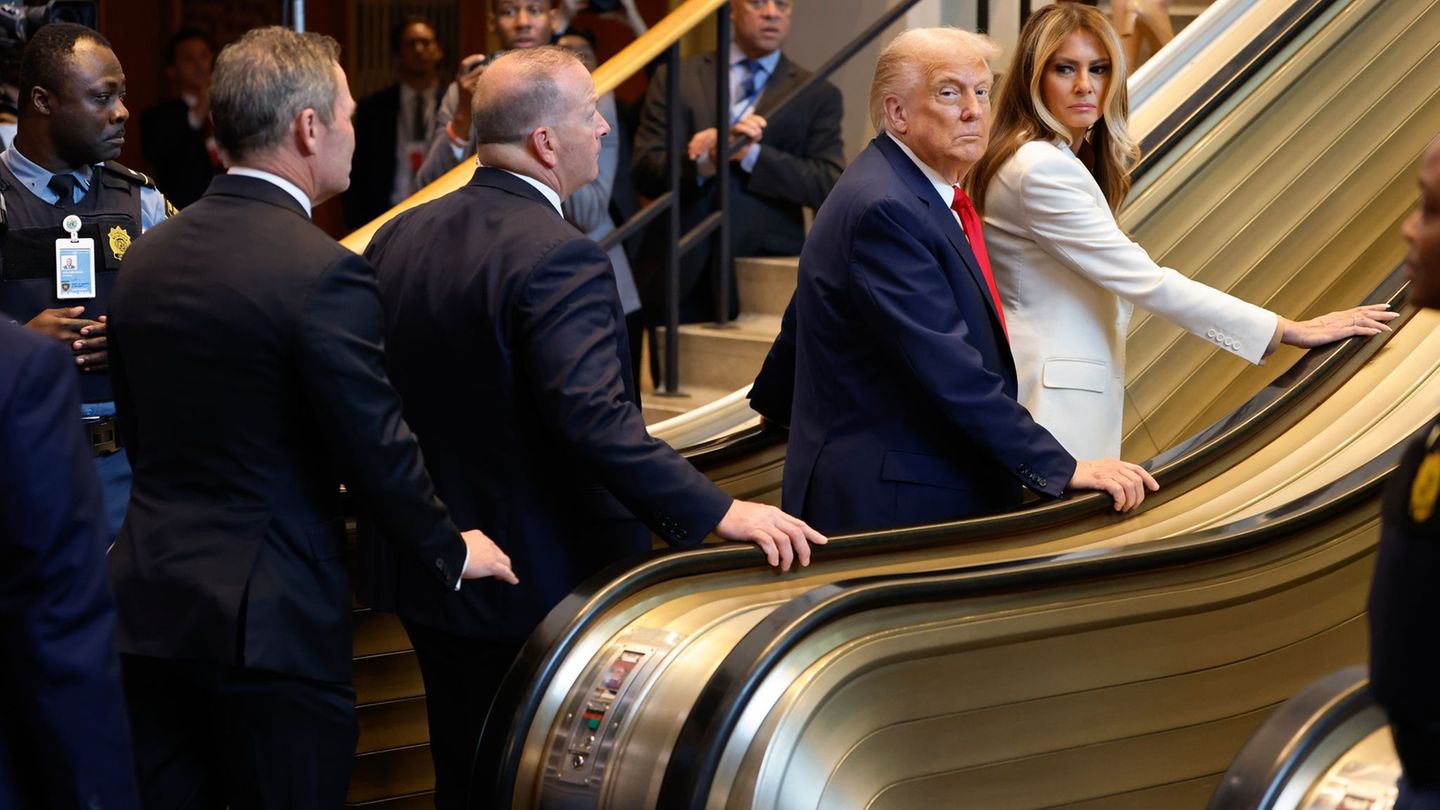 Trump will ein Nachspiel für den Stopp auf der UN-Rolltreppe. Foto: Stefan Jeremiah/AP/dpa