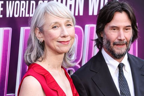 Alexandra Grant und Keanu Reeves bei der US-Premiere des "John Wick"-Spin-offs "Ballerina".