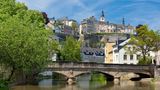 Blick auf die Stadt Luxemburg