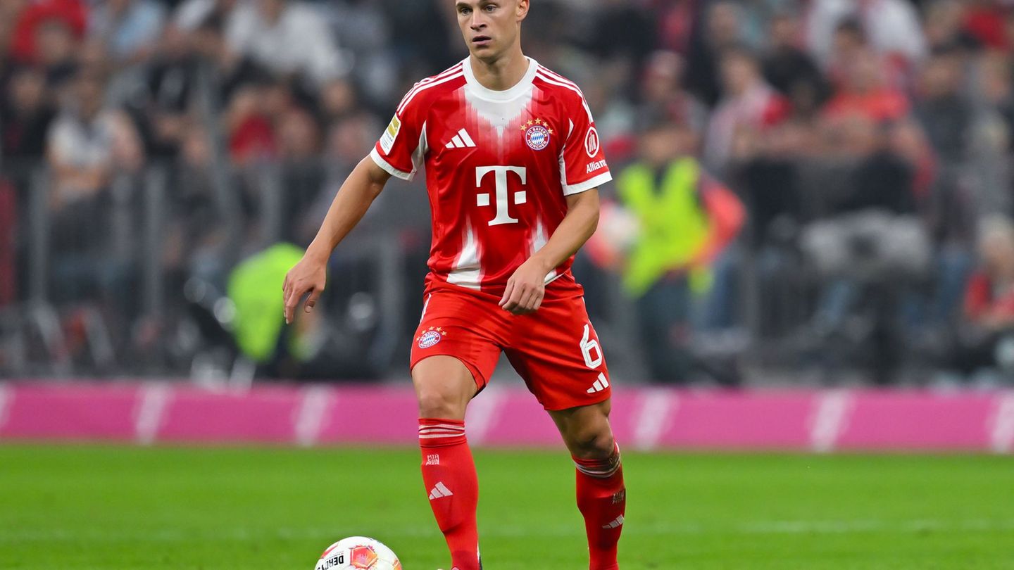 Dreh- und Angelpunkt im Bayern-Spiel: Joshua Kimmich. Foto: Sven Hoppe/dpa