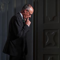 Friedrich Merz auf Schloss Ettersburg