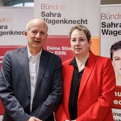 Nicht einmal ein Jahr lang waren Friedrich Straetmanns und Melanie Dango Vorsitzende des Bündnis Sahra Wagenknecht (BSW) in Meck