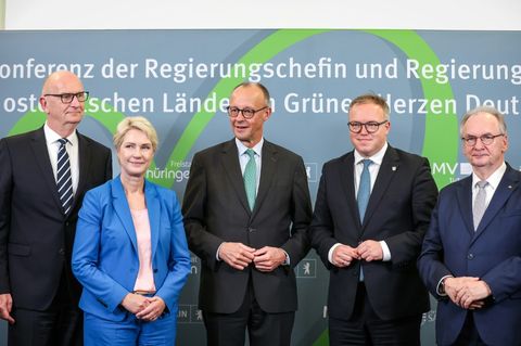 Merz mit Ost-Regierungschefs