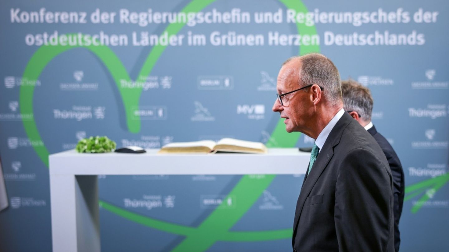 Kanzler Merz bei Ost-Ministerpräsidentenkonferenz
