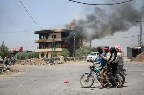 Kämpfe in Südsyrien im Juli