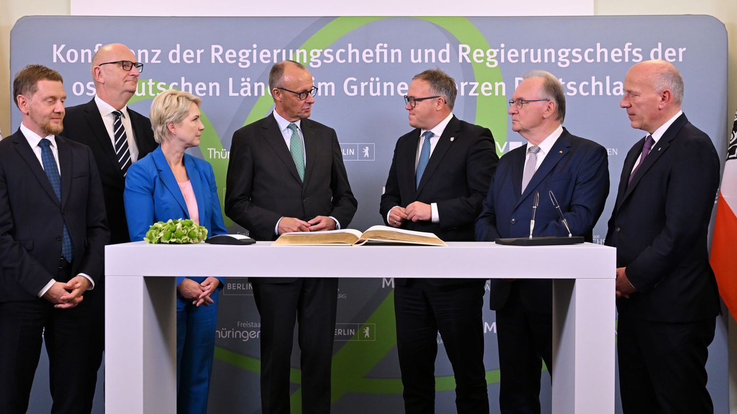 Im Osten gibt es viel Unmut, konstatiert MV-Ministerpräsidentin Schwesig nach dem ersten Treffen der Ost-Regierungschefs mit dem