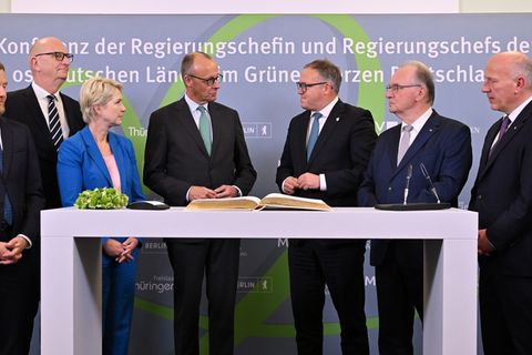 Im Osten gibt es viel Unmut, konstatiert MV-Ministerpräsidentin Schwesig nach dem ersten Treffen der Ost-Regierungschefs mit dem