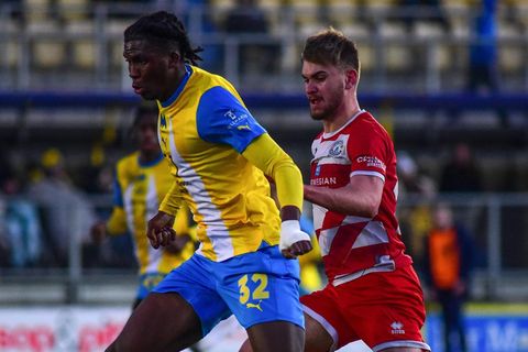 Ausgebildet bei Arsenal London: Billy Vigar (r.) im Januar 2024 bei einem Amateurspiel
