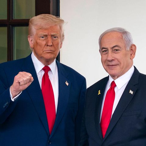 US-Präsident Trump, Israels Präsident Netanjahu: Trump will Annexion des Westjordanlandes verhindern