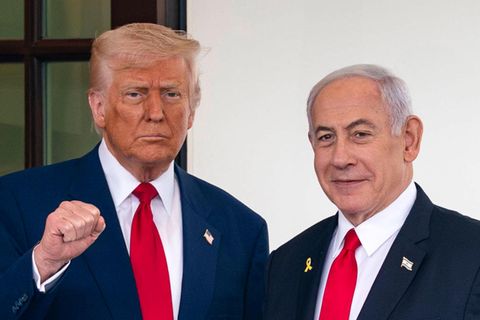 US-Präsident Trump, Israels Präsident Netanjahu: Trump will Annexion des Westjordanlandes verhindern