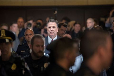 "Ich habe keine Angst", ließ Comey nach der Anklage wissen. (Archivbild) Foto: J. Scott Applewhite/AP/dpa