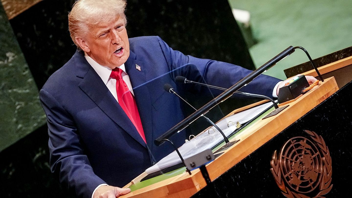 US-Präsident Trump will eine Annexion des Westjordanlandes verhindern. Foto: Kay Nietfeld/dpa