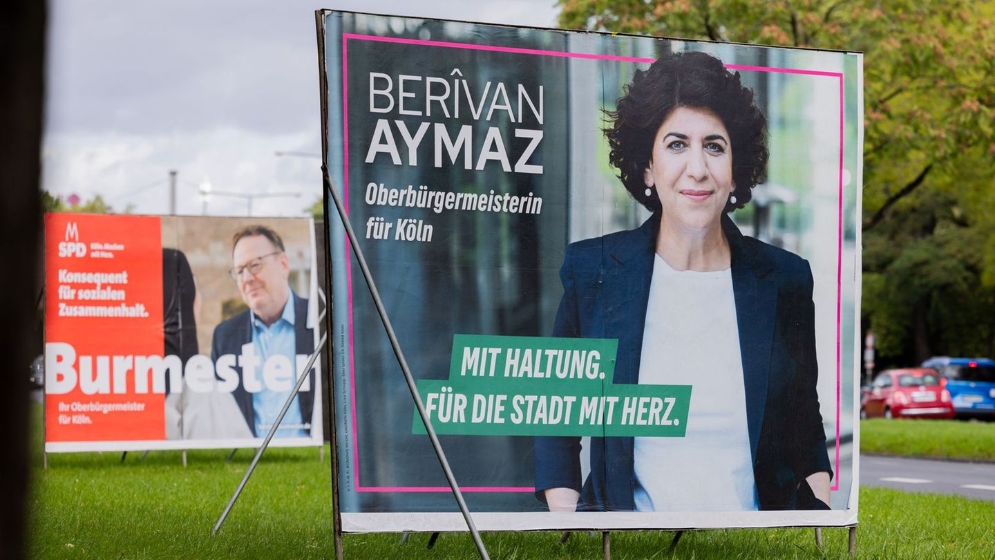 Die Grünen hoffen bei den Oberbürgermeister-Stichwahlen auf einen Coup in Köln. (Archivbild) Foto: Rolf Vennenbernd/dpa