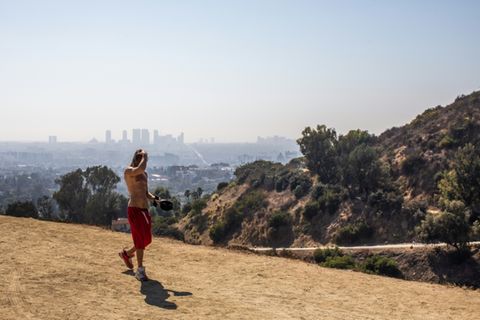 Runyon Canyon im Herzen von Hollywood