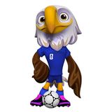 Clutch, der Weißkopfseeadler – Maskottchen der Fußball-WM 2026