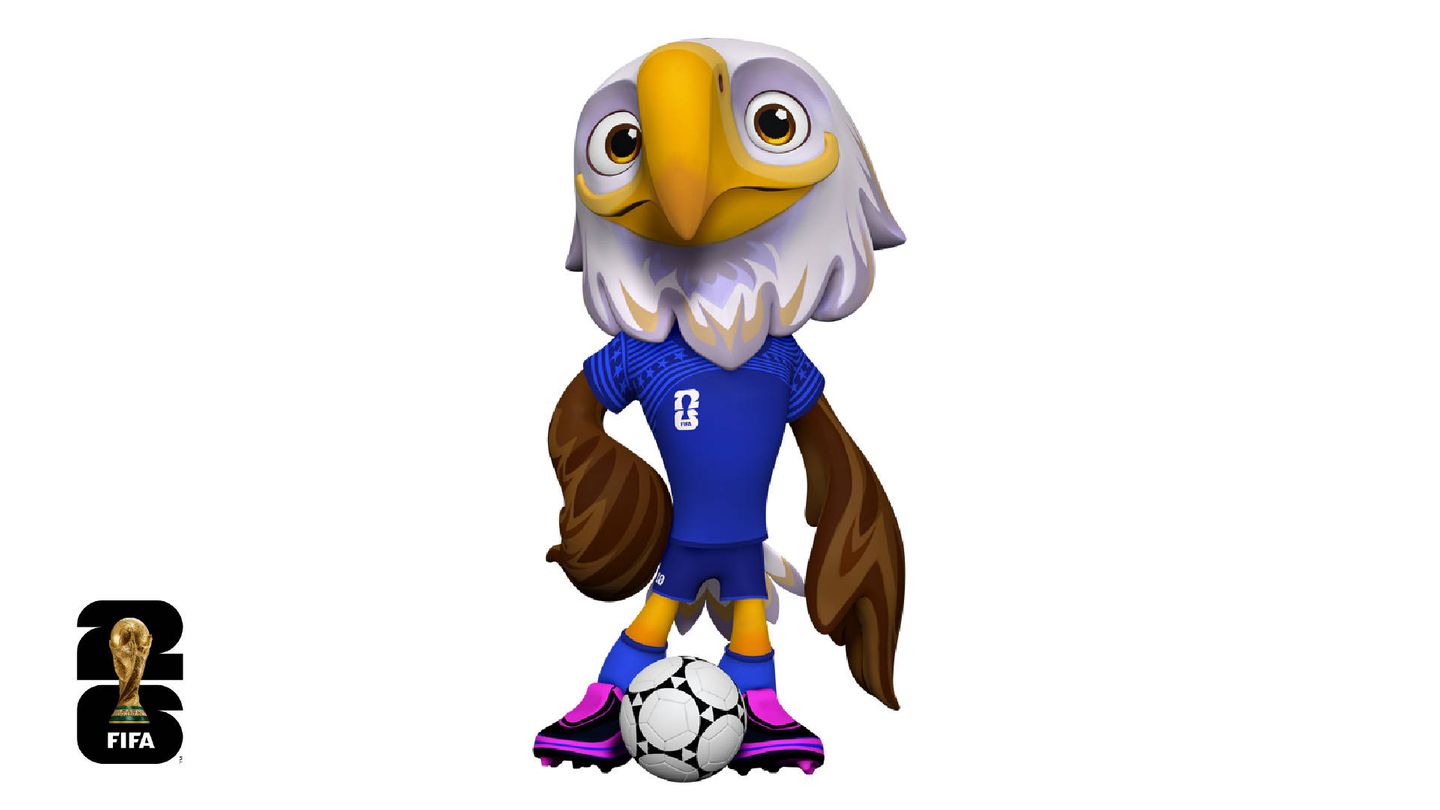 Clutch, der Weißkopfseeadler – Maskottchen der Fußball-WM 2026