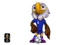 Clutch, der Weißkopfseeadler – Maskottchen der Fußball-WM 2026