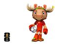 Maple, der Elch – Maskottchen der Fußball-WM 2026