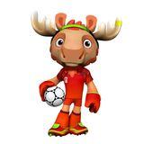 Maple, der Elch – Maskottchen der Fußball-WM 2026