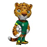 Zayu, der Jaguar - maskottchen der Fußball-WM 2026