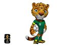 Zayu, der Jaguar - maskottchen der Fußball-WM 2026