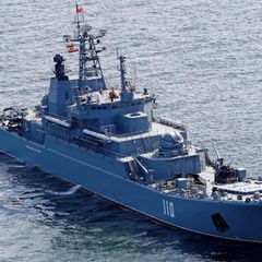 Russisches Kriegsschiff