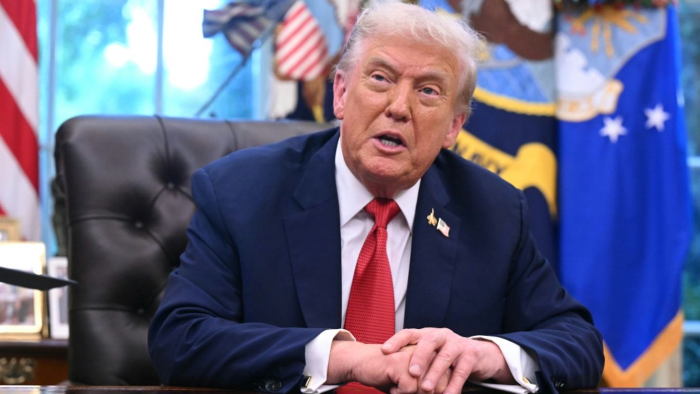 Trump am Donnerstag im Weißen Haus