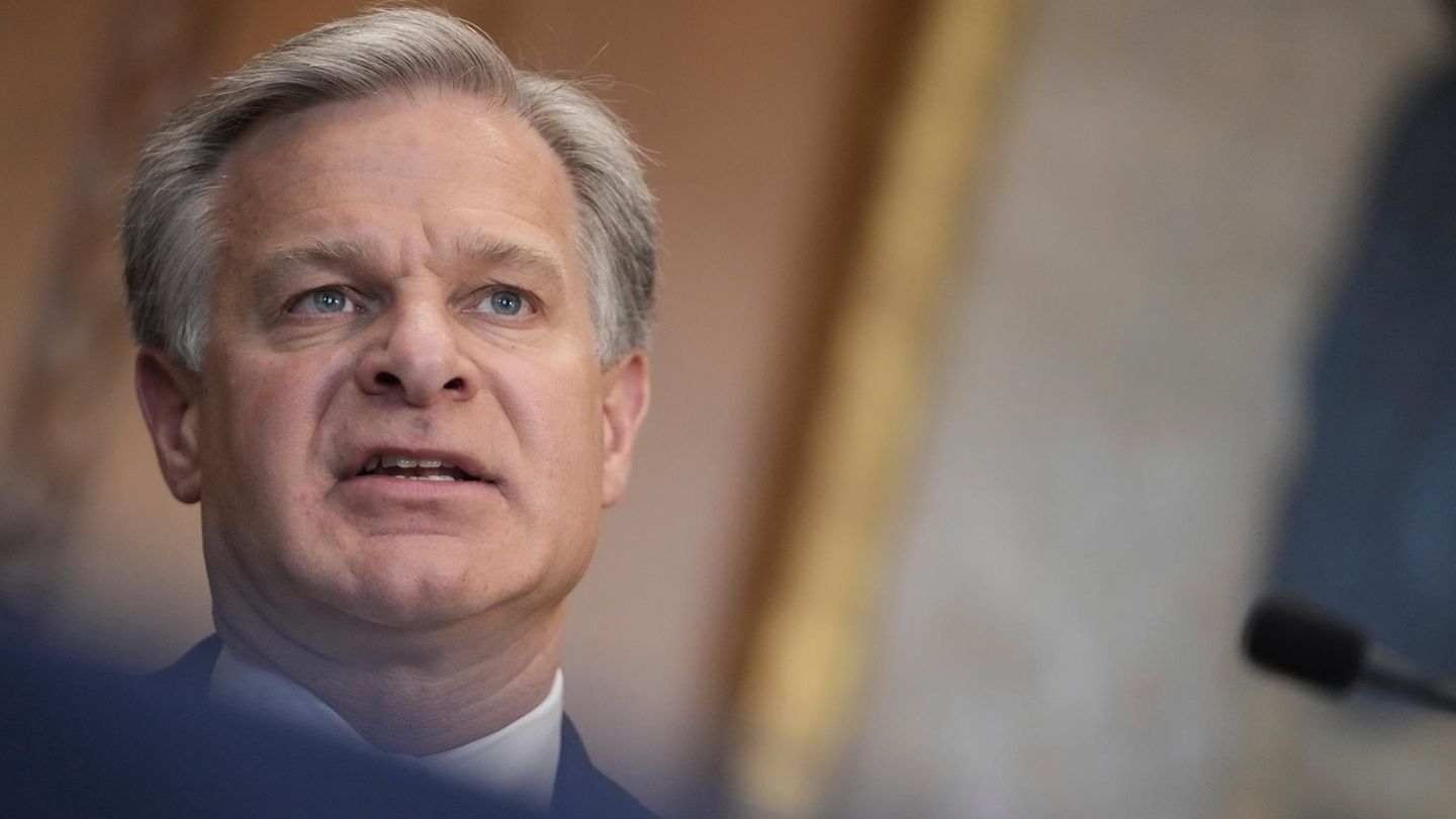 Der frühere FBI-Direktor Christopher Wray