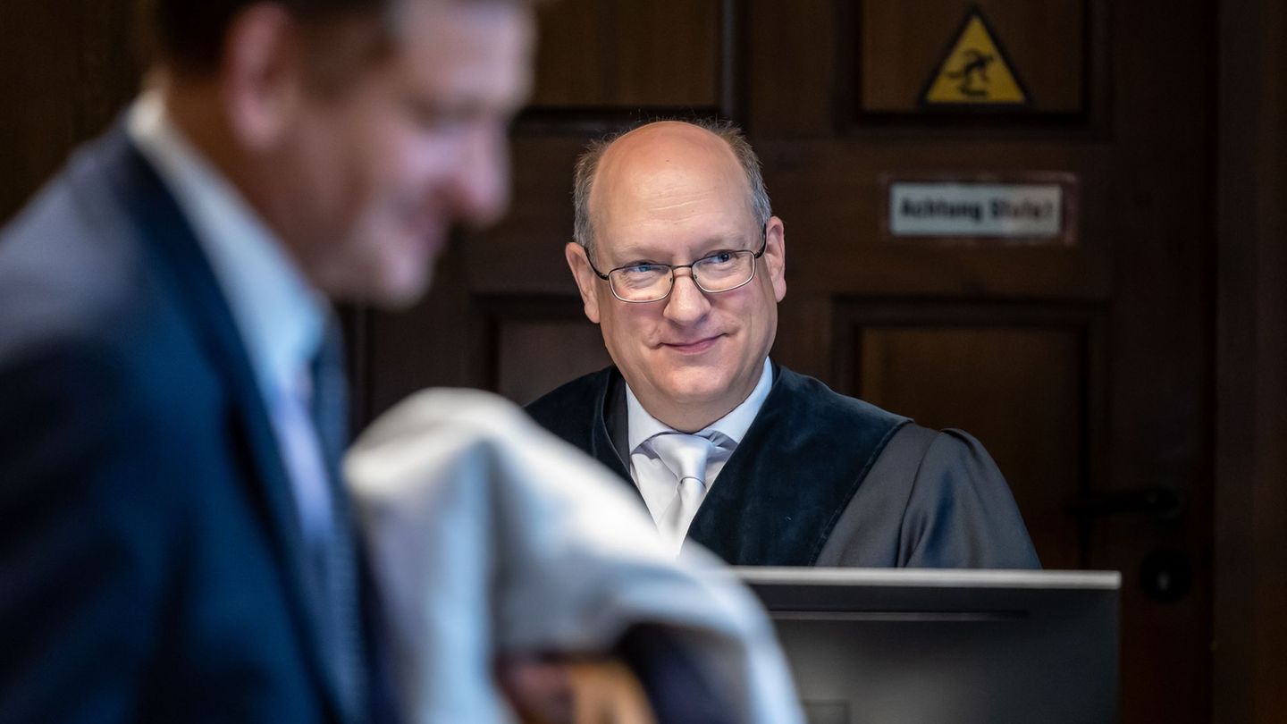 Landgericht Berlin entscheidet über Räumungsklage gegen AfD Foto: Andreas Gora/dpa