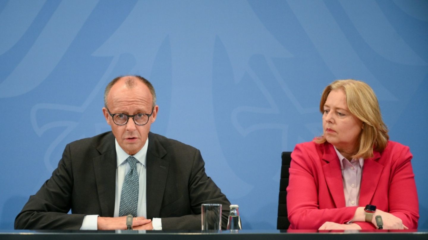 Kanzler Merz und Arbeitsministerin Bas