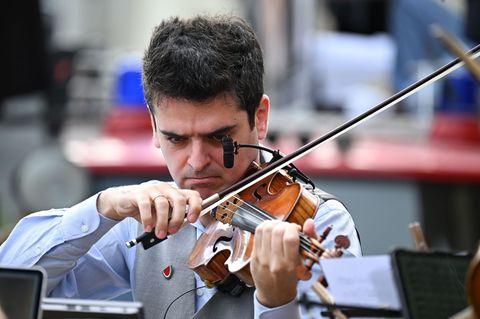 Der Violinist Michael Barenboim sieht zu wenig Raum für propalästinensische Stimmen in der Kultur. (Archivbild) Foto: Soeren Sta