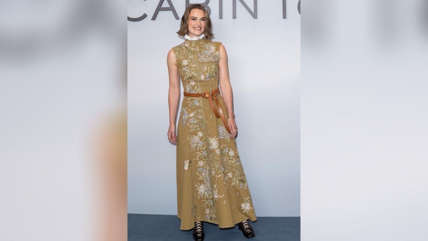 Keira Knightley bei der Premiere von "The Woman in Cabin 10" in London.