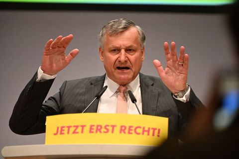 Er will ein Ministeramt in der nächsten Landesregierung ergattern: Hans-Ulrich Rülke. (Archivbild) Foto: Uli Deck/dpa