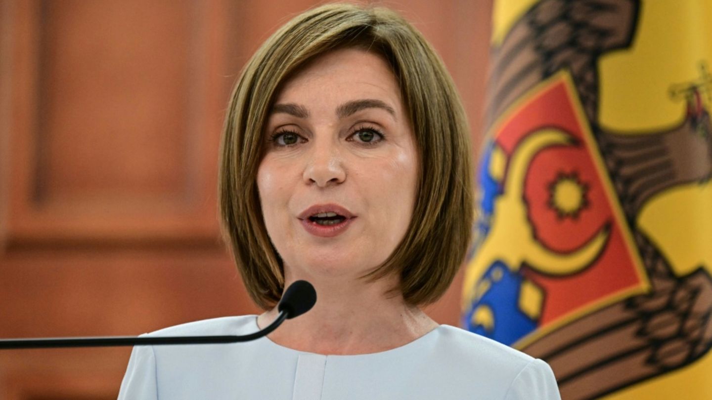 Moldaus Präsidentin Maia Sandu