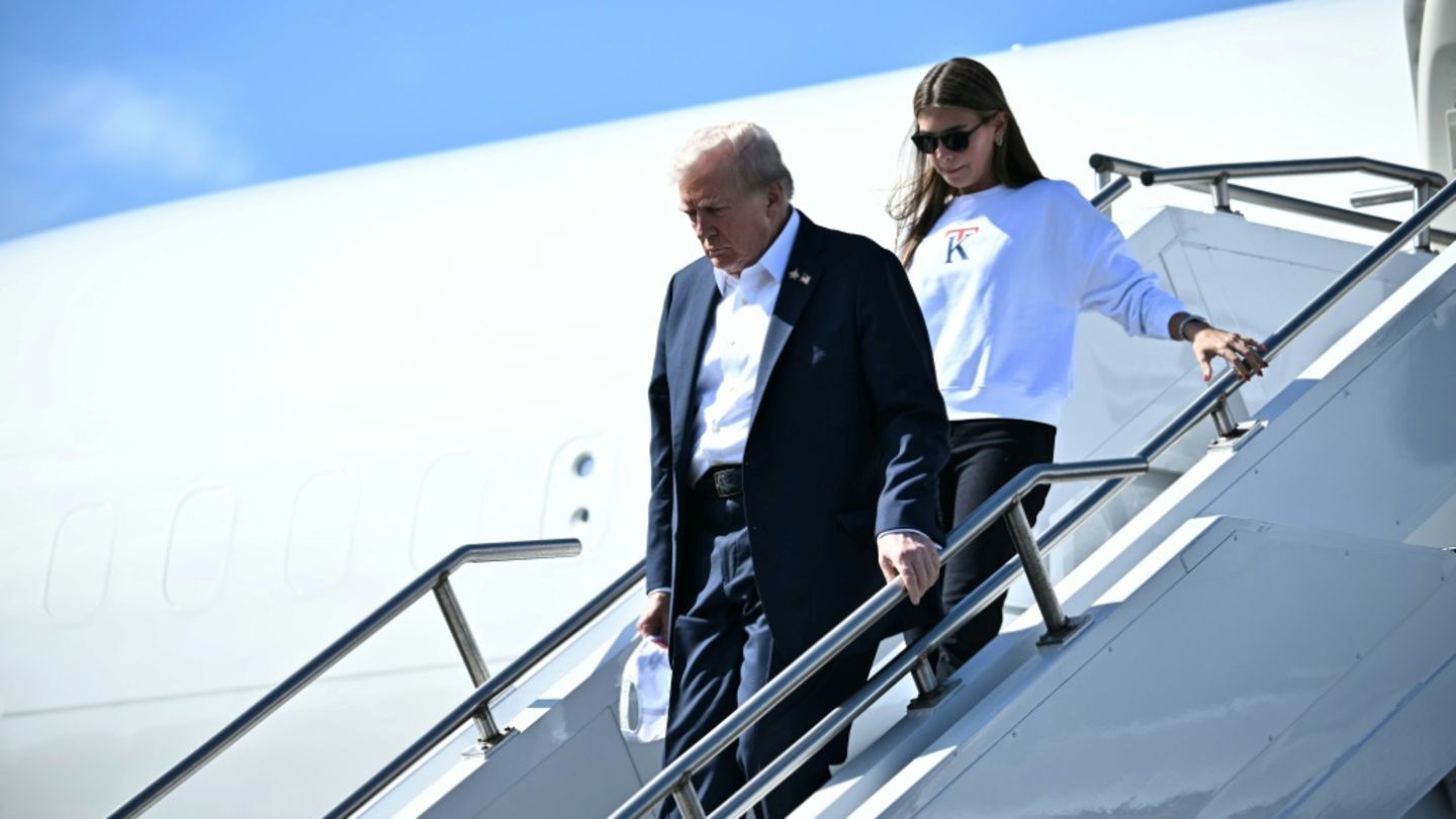 Donald und Kai Trump