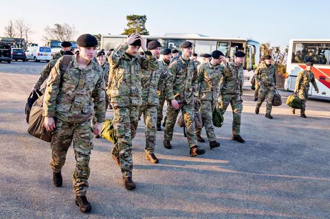Drohnen Karup Soldaten