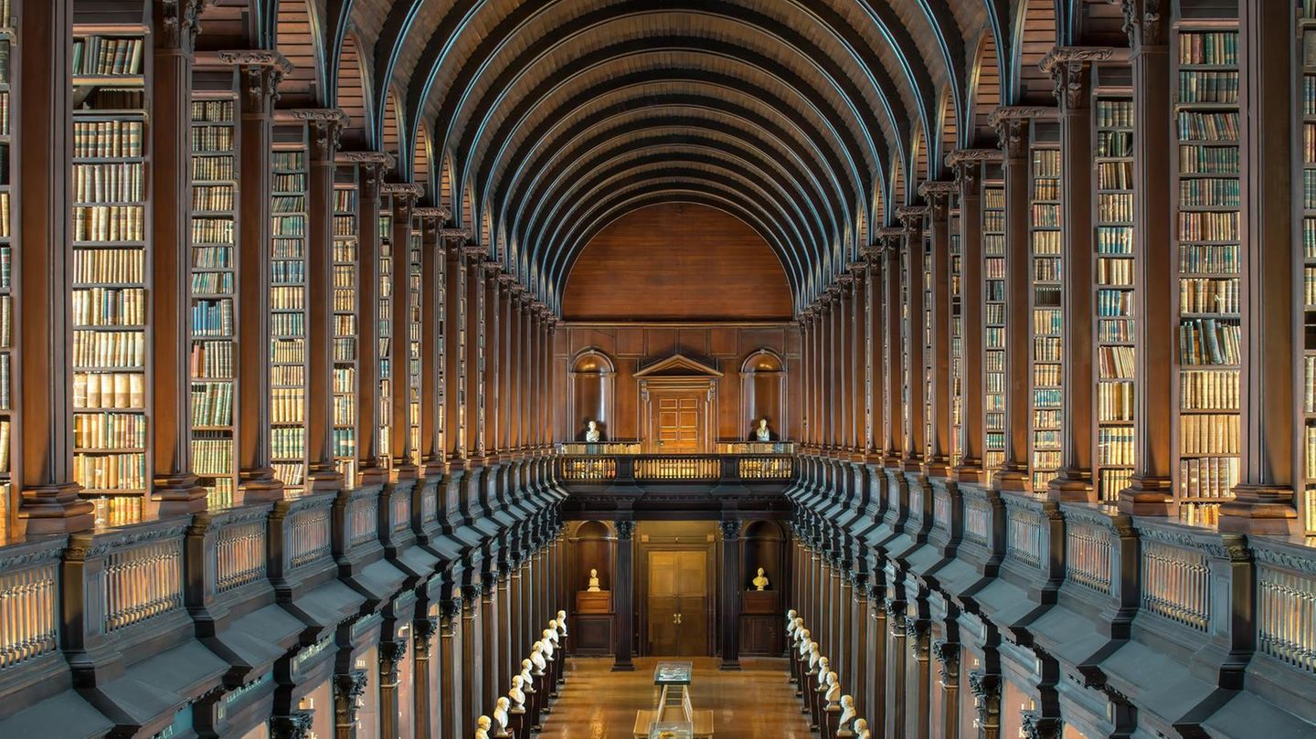 Bibliothek des Trinity College in Dublin