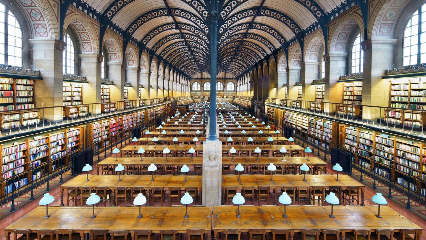 Bibliothek Sainte-Geneviève in Paris