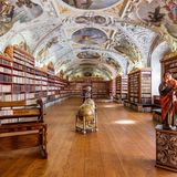 Kloster-Bibliothek in Prag