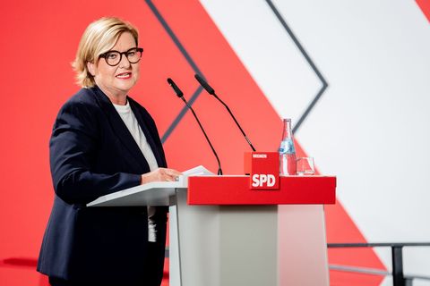 Die SPD-Politikerin soll Nachfolgerin von Bremens Innensenator Ulrich Mäurer (SPD) werden. Foto: Hauke-Christian Dittrich/dpa