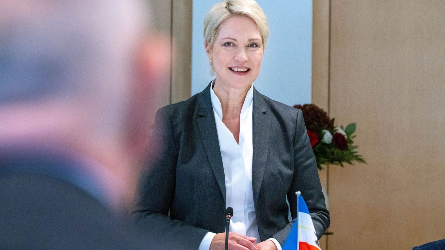Manuela Schwesig strebt in ihrer Heimatstadt Schwerin erneut das Direktmandat für den Landtag an, der 2026 neu gewählt wird. (Ar