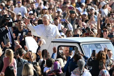 Papst zum Anfassen