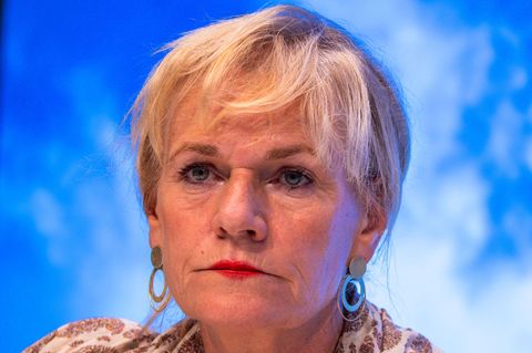 Mit Bildungsministerin Simone Oldenburg soll ihre bekannteste Landespolitikerin die Linke in den Landtagswahlkampf führen. (Arch