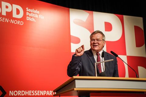 Spies ist zum neuen Bezirksvorsitzenden der SPD Hessen-Nord gewählt worden. Foto: Gabriel Hanika/SPD-Bezirk Hessen-Nord/dpa