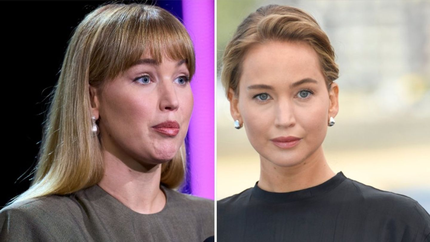 Jennifer Lawrence zeigte sich beim San Sebastian International Film Festival mit unterschiedlichen Frisuren.