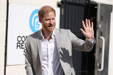 Prinz Harry besuchte im September seinen Vater, König Charles III., in London Foto: Aaron Chown/PA/AP/dpa